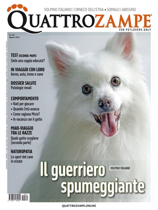 Title details for Quattrozampe by Edizioni Morelli srl - Available